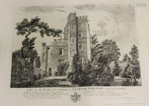 Newnham, after Paul Sandby - Views of Stanton Harcourt, Oxfo...