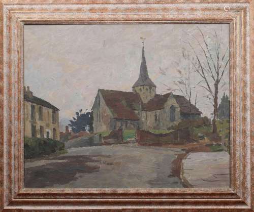 Donald Towner - View of the Parish Church of St Mary and St ...