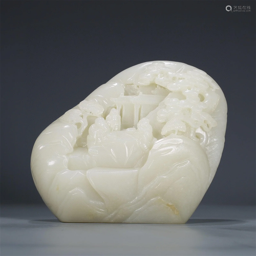 A Chinese Carved Jade Decoration