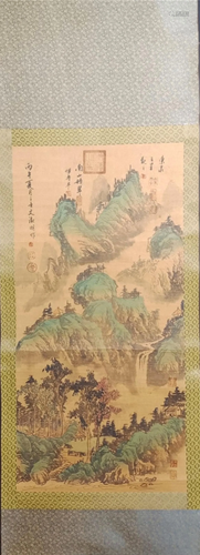 A Chinese Scroll Painting