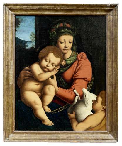 Lanino (Lanini), Bernardino (Attrib.) — Maria mit dem Jesusk...
