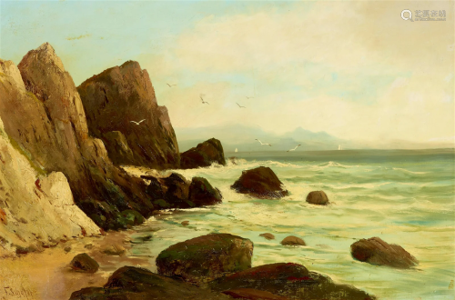Frederick Schafer (1839-1927) The North Headlands 24 x 36 in...