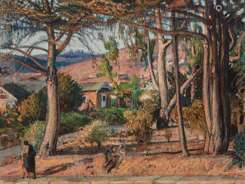 Joseph Kleitsch (1882-1931) California 30 1/4 x 40 1/4 in. f...