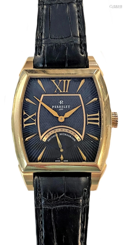 Perrelet - A Swiss 18ct gold 'Retrograde' limited ...