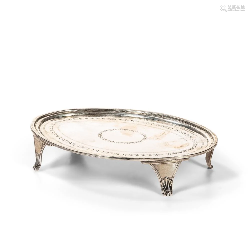 George III Sterling Silver Teapot Stand