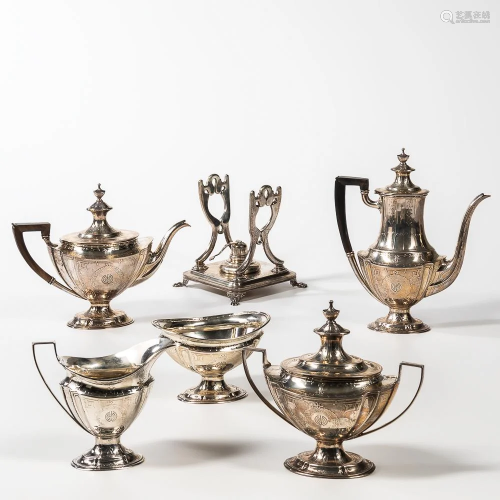 Five-piece Tiffany & Co. Sterling Silver Tea and Coffee ...