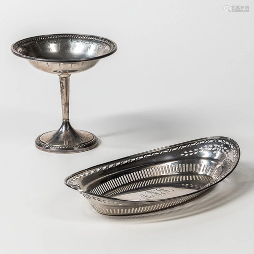 Two Sterling Silver Serving Dishes