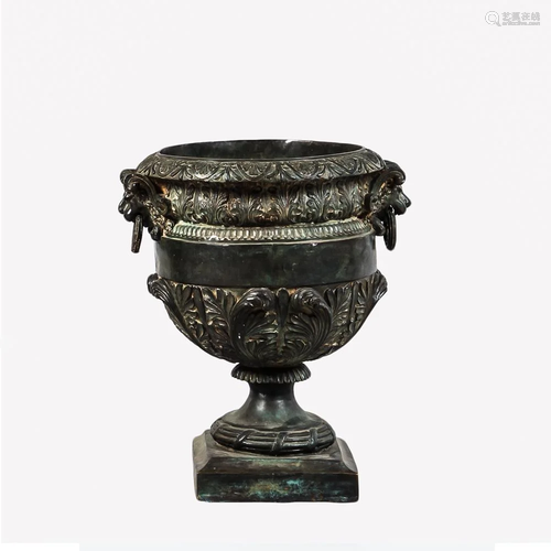 Bronze Garden Urn