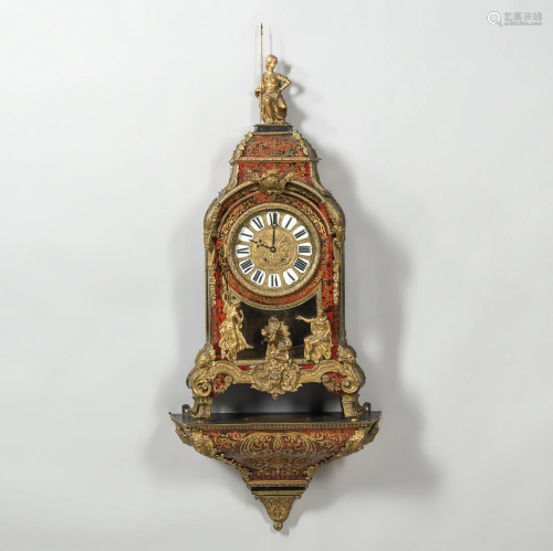Regency-style Boulle Bracket Clock