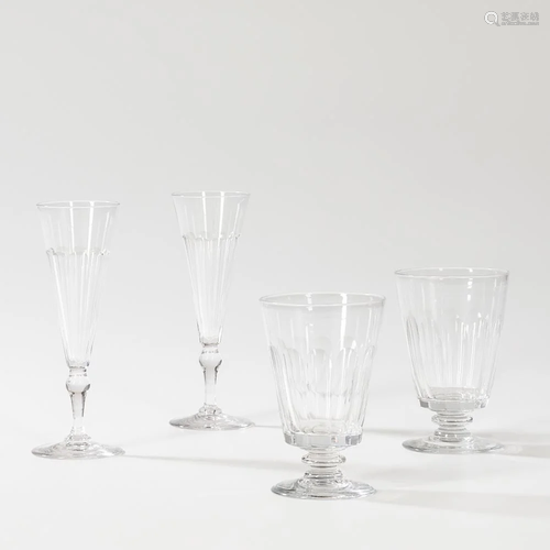 Twelve George III Drinking Glasses