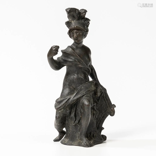 Bronze Figure of Minerva