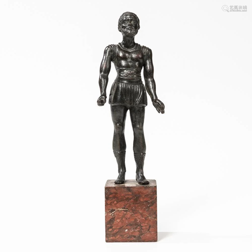 Bronze Model of a Classical Male