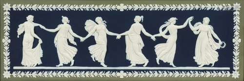 Wedgwood Tricolor Jasper Dip Plaque