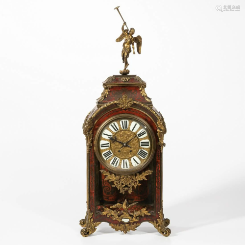Thuret Paris Boulle-decorated Bracket Clock