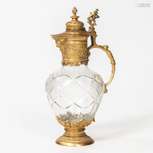 Gilt-bronze-mounted Claret Jug