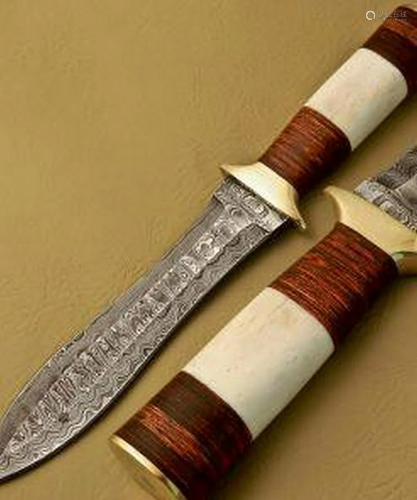 The Liars Damascus Dagger