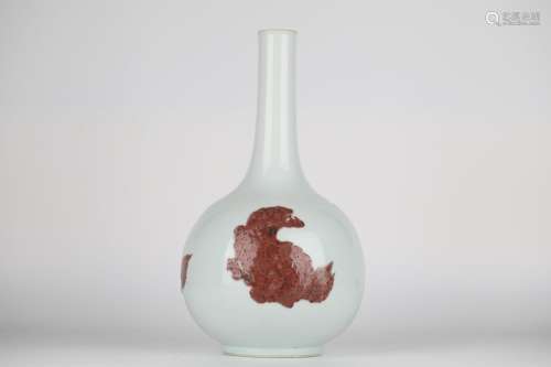 Chinese Doucai porcelain vase, Ming Dynasty