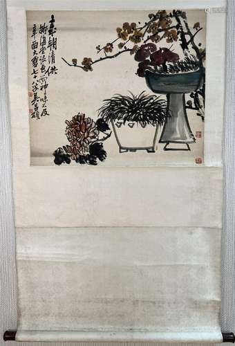 Wu Changshuo, ink painting