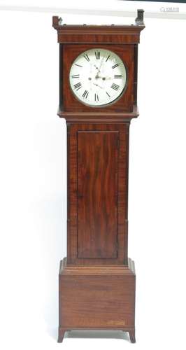 A 19th Century Scottish longcase clock,