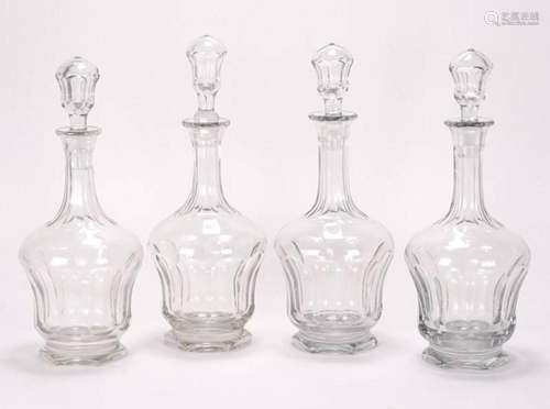 Four carafes