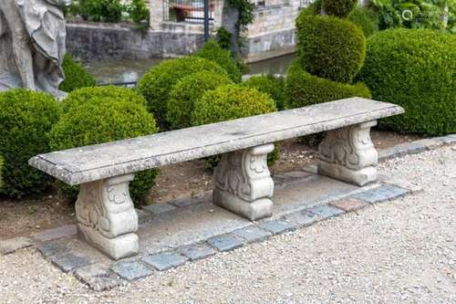 Stone bench