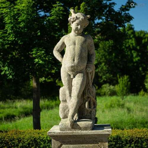 Garden sculpture Hermes