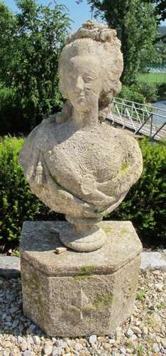 Bust of woman