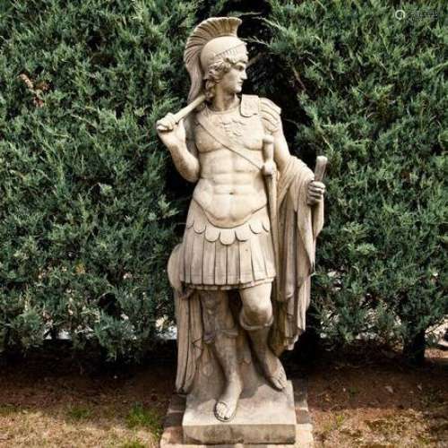 Garden statue Centurion