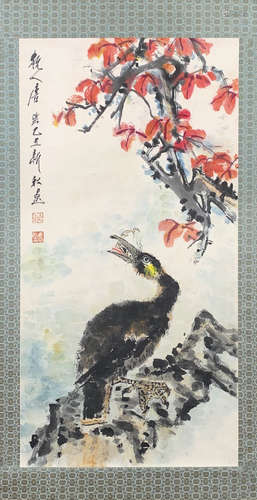 Painting Of Flower And Brid - Tang Yun, China