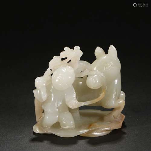 Hetian Jade  Ornament, China