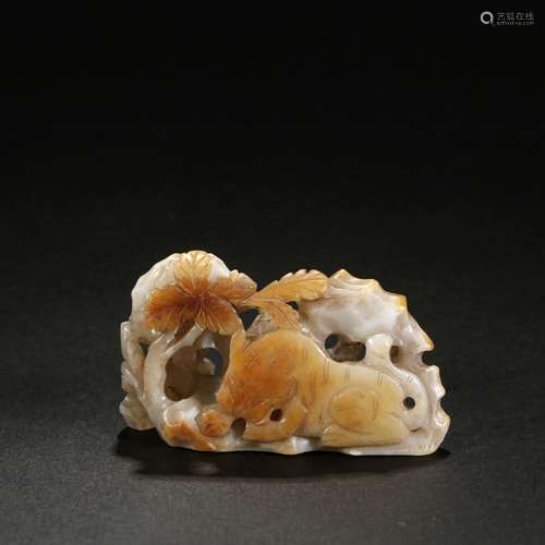 Hetian Jade  Shanzi Ornament, China