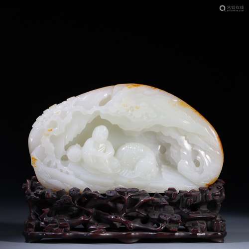 Hetian Jade   Shanzi Ornament
, China