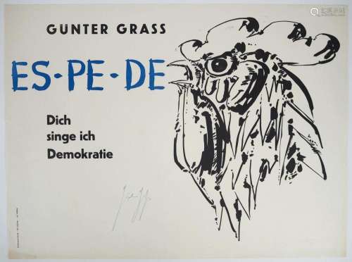 GRASS, Günter (* 1927 Danzig-Langfuhr †2015 Lübeck),
