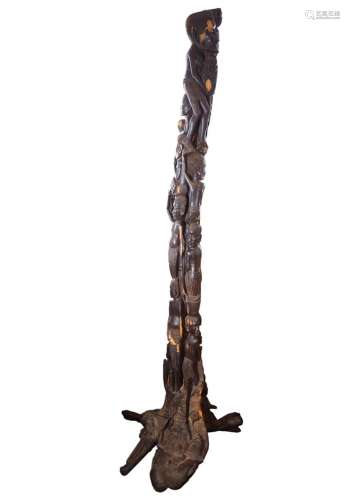 MONUMENTALER LEBENSBAUM/ TREE OF LIFE, H. ca 248 cm,