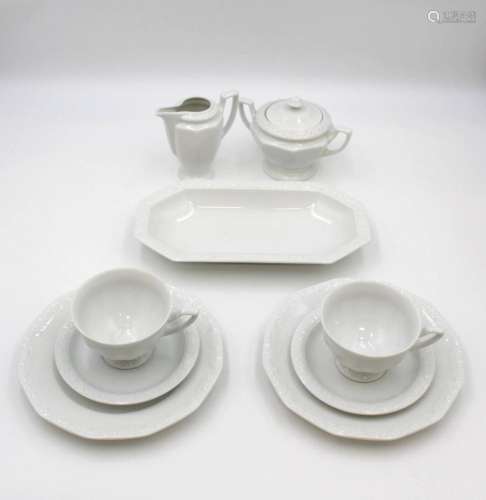 9 TEILE MARIA WEISS, ROSENTHAL, CLASSIC ROSE