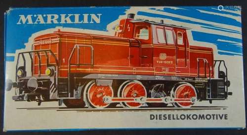 MÄRKLIN H0 DIESELLOK 3064 DB V60 1009 IN OVP