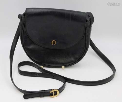 DAMENHANDTASCHE, AIGNER, LEDER