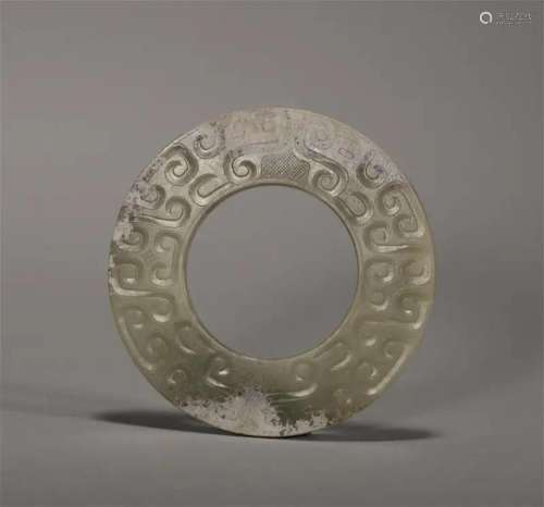 The han dynasty jade ring