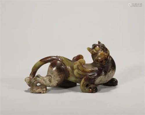 The han dynasty jade beast