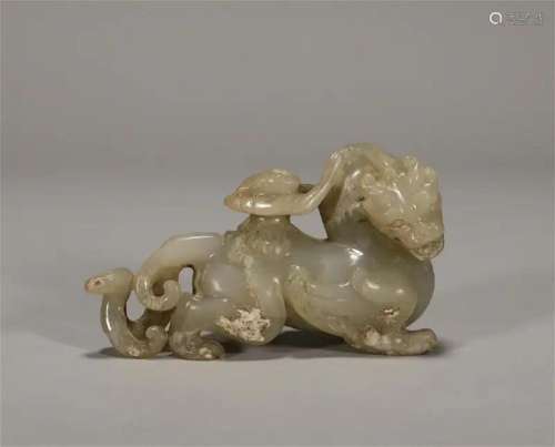 The han dynasty jade beast