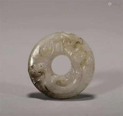 Han Dynasty dragon jade ring