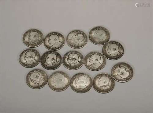 A set of silver