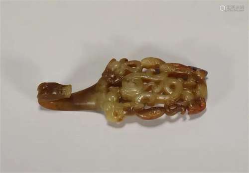 Han Dynasty jade belt hook