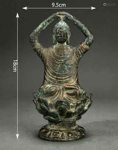 Gilt-Bronze Figure of Buddha