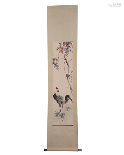 A CHINESE PAINTING SIGNED WANG XUETAO