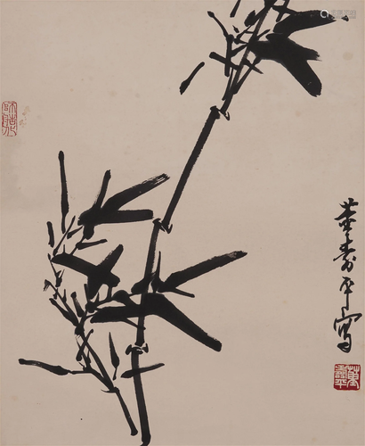 A CHINESE PAINTING SIGNED DONG SHOUPING