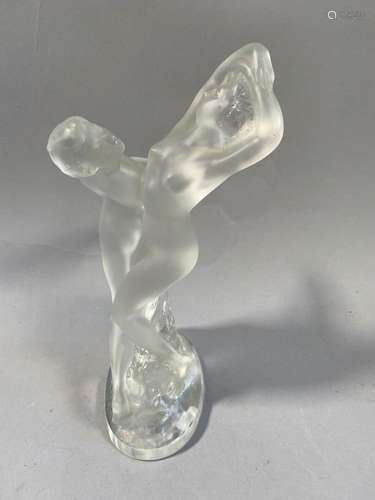 LALIQUE<br />
"Les deux danseuses"<br />
Groupe en...