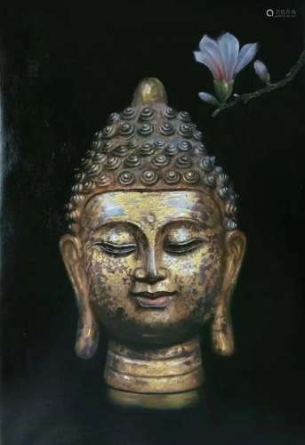 Bronze Head of Bodhisattva