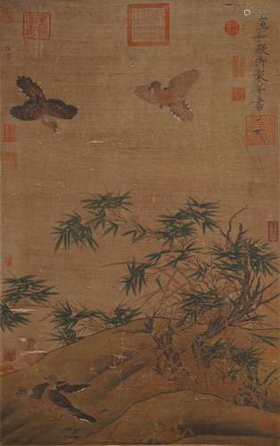 Song Huizong, Chinese Flower and Bird Painting