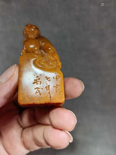 Modern famous natural precious stone seals